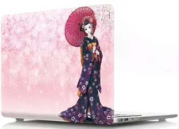 Roztomilé Tisků Notebook Kryt Case Ochranný Shell Pro Apple Macbook Air 11 13 Pro Retina 12 13 15 Bag Pouzdro Pro Mac 11.6 13.3 16