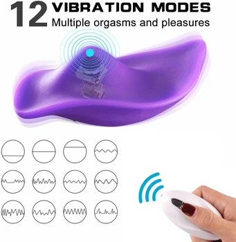 Vibrační Kalhotky Nositelné Dálkové Ovládání Vejce Malý Vibrátor Klitorisu Klitoris G Spot Vibrátory Dospělý Sex Hračky Pro Ženy a Páry