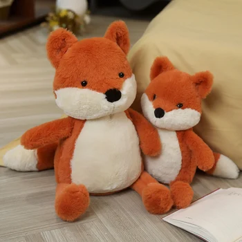 Hot prodej Kawaii Objetí Fox Panenku Vycpaných Zvířat Plyšové Hračky pro Děti, Dívka, Chlapec, Děti, Roztomilý Dox Dárek Měkké Karikatura Vánoční Dárky