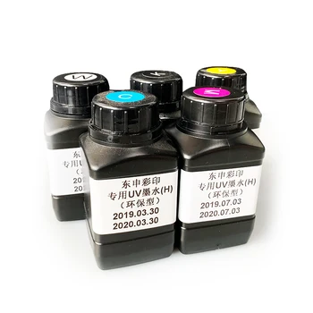 6 barev z DOMSEM 250 ML 5 Lahví /lot UV Inkoust Pro Epson 1390 L800 1400 1410 1430 1500W R280 R290 R330 UV LED Tiskárna L1800