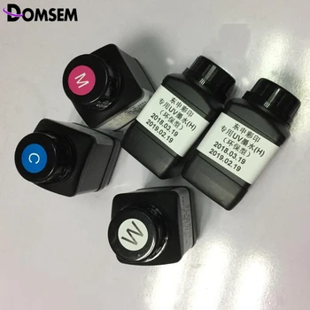 6 barev z DOMSEM 250 ML 5 Lahví /lot UV Inkoust Pro Epson 1390 L800 1400 1410 1430 1500W R280 R290 R330 UV LED Tiskárna L1800
