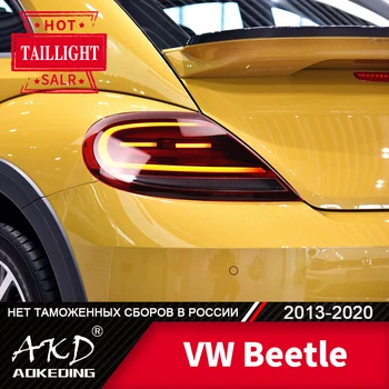 Zadní světlo Pro Vůz VW Beetle 2013-2020 halogenové signalizační LED zadní Světla Mlhová Světla Denní svícení DRL Tuning Automobilů, Doplňky