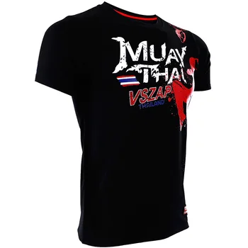 VSZAP MuayThai Bangkok 2.0 T Košile MMA Fitness Svetr Boxerské Dresy Muay Thai Dresy MMA Jersey