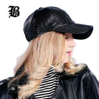[FIB] Cool!nové módní PU černá Baseball Cap ženy Čepice Pro muže podzim Kožené čepice Trucker cap casquette snapback zimě pro ženy