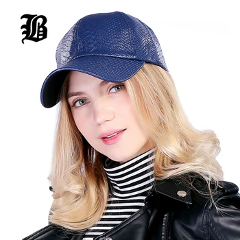 [FIB] Cool!nové módní PU černá Baseball Cap ženy Čepice Pro muže podzim Kožené čepice Trucker cap casquette snapback zimě pro ženy