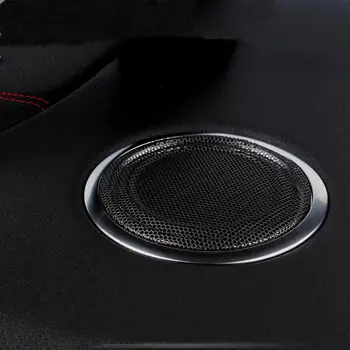 Kousek Černé Modré auto reproduktory, Kryt Pro BMW f23 f30 f31 f32 f33 f34 f35 f36 f80 f83 Přední, zadní Dveře, střední rozsah Rohy Případě čalounění