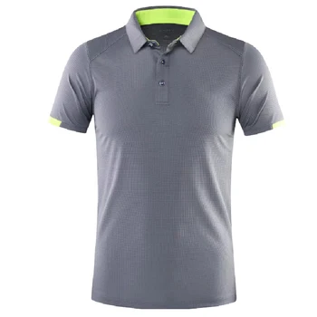 Pánské Tenisové Polo košile krátký rukáv Badminton košile pro venkovní Fotbal Běží t-shirt Sportovní oblečení, rychlé suché Sportovní oblečení Sada