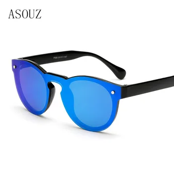 2019 nové módní dámské sluneční brýle classic retro designu značky oválný pánské brýle UV400 UV transparentní crystal sluneční brýle