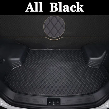 Speciální zakázkové Kufru auta koberce pro Audi A1 A3 A4 A6 A7 Q3 Q5 Q7 TT kůže Anti-slip koberec vložky