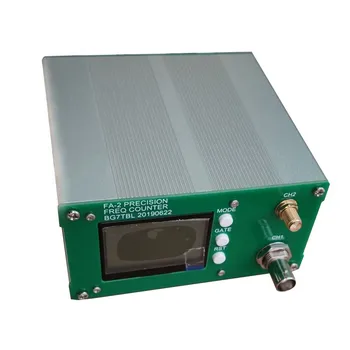 FA-2 1Hz-6GHz Frekvenční Čítač Kit Měřič Frekvence Statistické Funkce 11 bitů/sec + Napájecí Adaptér