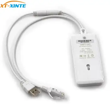 VONETS VAP11AC Dual Band 5G/2,4 G Bezdrátový Přenosný Wifi Repeater/Bridge Router 300Mbps+ 900Mbps pro Video Monitorování Zabezpečení