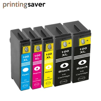 5ks Inkoustové Kompatibilní cartridge pro Lexmark 100XL Impact S301 S305 S405 Pro205 Pro209 Pro705 Pro707 Pro805 Pro901 Pro905 Tiskárny