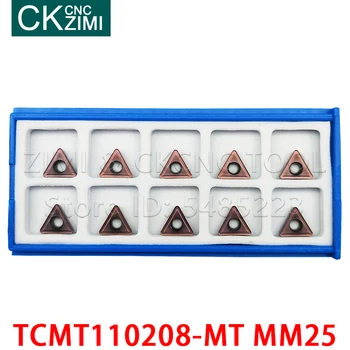 TCMT110208-MT TCMT2(1.5)2 Karbid Vloží Externí Nástroje na Soustružení Soustružení Kovů Nástroje TCMT 110208 Stroje, Nástroje, Díly, Soustružnické Nástroje