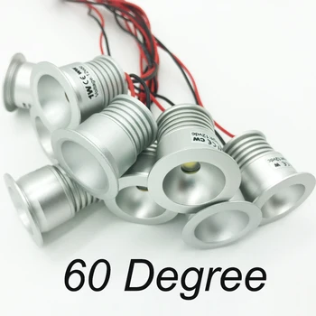 25mm 1W IP65 12V Vodotěsné Mini Led Žárovka Světla 80Ra Reflektor Venkovní Zahradní Led Spot Lampa CE, RoHS