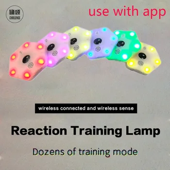 【queling】reakce školení světlo lampy rychlost, hbitost reakce zařízení boxu reagují Smyslové agilní fitlight blazepod siboasi