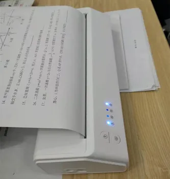 Šířka 216 mm A4 Bluetooth Termální Tiskárna Přenosná S Baterií Experimentální Lékařská Zpráva ze Zasedání Test Papír Tisk