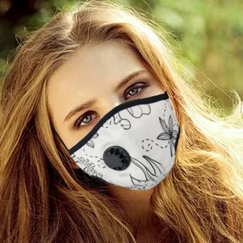 Proti Znečištění Masky s Filtrem Dýchací Maska s Nastavitelný Nos Kus Omyvatelné Respirátor Vzduchový Filtr Prachu Maska na Obličej