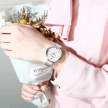 Nové Hodinky NAVIFORCE Luxusní Značka Ženy Hodinky Jednoduchý Quartz Dámské náramkové Hodinky Módní Ležérní Hodinky Girl Hodiny Reloj Mujer