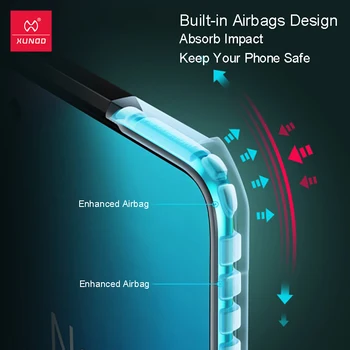 Xundd Pouzdro Pro OnePlus 8T Pouzdro na Telefon, Nárazuvzdorné Transparentní Matný Kryt Ochranný Airbag Měkký Tenký Kryt Pro OnePlus 8T Případě