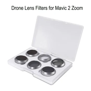 Drone Objektiv Filtr pro DJI Mavic 2 Zoom Gimbal Fotoaparát UV CPL ND4, ND8 ND16 ND32 Sklo s Neutrální Hustotou Polarizačním Filtrem