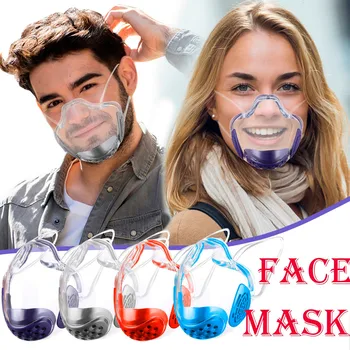 Obličejová Maska Pro Dospělé RADIKÁLNÍ ALTERNATIVY TRANSPARENTNÍ ŠTÍT A RESPIRÁTOR Transparentní maska mondkapjes mascarillas