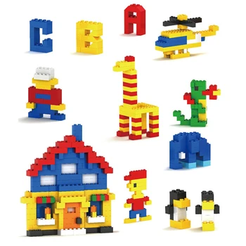 2000 Ks Stavební Bloky, Cihly DIY Kreativní Cihly Hromadné Model Postavy Kompatibilní Města Přátele Vzdělávací Děti Hračky pro děti