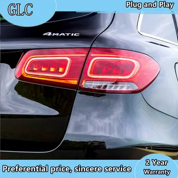 Auto Styling pro Mercedes-Benz GLC LED zadní světlo lampa pro GLC260L GLC300 led zadní svítilna verze OEM led zadní lampa
