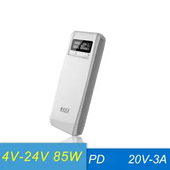 (Bez Baterie) QD188-PD Dual USB QC 3.0 + Typ C PD DC Výstup 8 x 18650 Baterie DIY Power Bank Box Držák Případě rychlonabíječka Pro