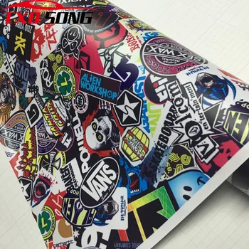 Nový Typ Graffiti Nálepka Car Bomba Zábal List Vinyl Obtisk DIY Styling Auto Skate Skateboard Notebook, Zavazadla Obtisk Balení