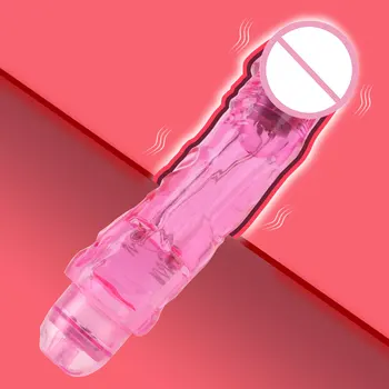 IKOKY Velké Dildo Vibrátor Realistický Jelly Vibrátor Realistický Penis G-spot Stimulovat Sexuální Hračky pro Ženy Masturbant Sex Produktů