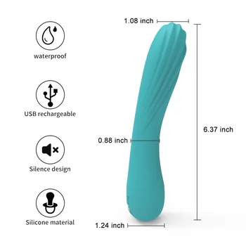 16 Rychlost Mini Bullet Vibrátor G-Spot Klitoris Stimulátor Vibrační Sex Hračka Pro Ženy USB Dobíjecí pro Dospělé Vibrátor Vibrador Femme