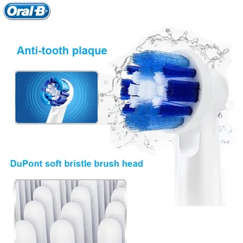 Chytrý Elektrický Zubní Kartáček Oral-B D12 Série Vitalitu Rotující Dospělé Zubní Kartáček Indukční Recharageable Náhradní Kartáč Hlavy