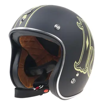 Zbrusu Nový Vintage helmu TORC retro motocykl helma pro chopper kola pro jízdní kola motocykl helma