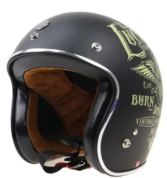 Zbrusu Nový Vintage helmu TORC retro motocykl helma pro chopper kola pro jízdní kola motocykl helma