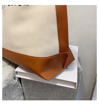 Hiboom 2020 rozdělit Canvas bag kříž tělo tašky přes rameno volný čas styl tašky pro dámy Nákupní Cestovní Pouzdro