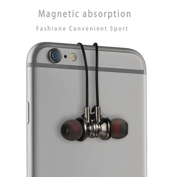 Nový Stylový Sportovní Bluetooth Sluchátka S Obloukem Na Krk Magnetické Bass Sluchátka S Mikrofonem Pro Xiaomi Android Telefon