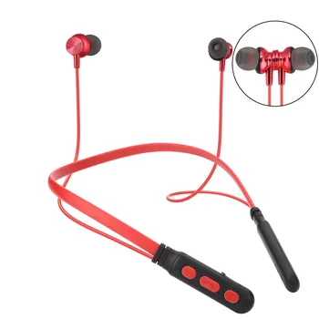 Nový Stylový Sportovní Bluetooth Sluchátka S Obloukem Na Krk Magnetické Bass Sluchátka S Mikrofonem Pro Xiaomi Android Telefon