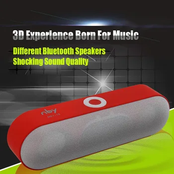 ZK30 Nové NBY-18 Mini Přenosné Bezdrátové Bluetooth Reproduktor Zvukový Systém 3D Surround Stereo Hudbu Podporu Bluetooth, TF AUX USB