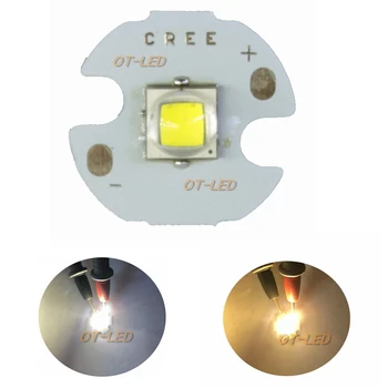 CREE XML2 LED XM-L2 T6, U2, 10W bílá Neutrální BÍLÁ Teplá Bílá LED Emitor čipu 20MM Hliníkovou PCB+Vstup 3.7 V 17 mm/20mm LED driver