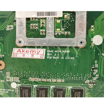 Akemy Mainboard W/ HM65 4GB-RAM, HDMI Pro Asus K54LY K54HR X54H X54HR K54L K54C X54C notebooku základní deska testováno pracovat originální