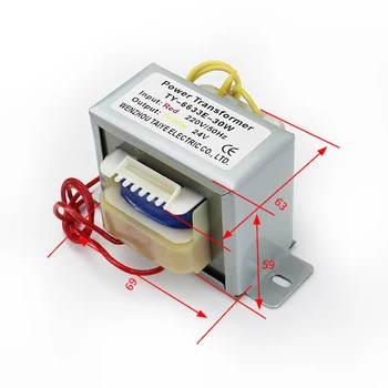 30W uzavřeno napájecí transformátor izolace feritové jádro AC napájení audio transformeSpot Svařování Desky elektronické