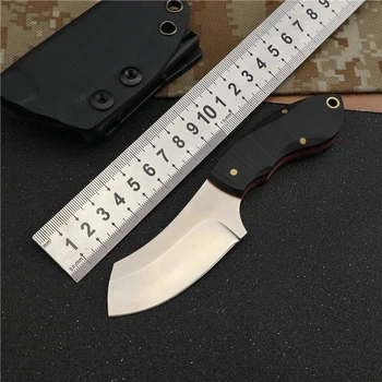 Mini Vojenské Kapesní Nůž Karambit s Pevnou Čepelí Lov Přežití Nůž Outdoor Camping Nože Taktické Self Defense EDC Nástroj