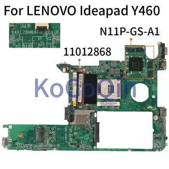 KoCoQin notebooku základní Deska Pro LENOVO Ideapad Y460 DAKL2BMB8F0 11012868 HM55 216-0772000 DDR3 základní Deska