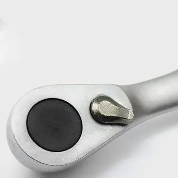 Mini 72 Zubů Ráčny Socket Klíče 1/4 Hex Bit Socket Klíč Klíč Bit Driver Šroubovák Opravy Nástroj, Ruční Nářadí 1 Kus