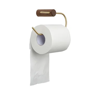 Koupelna Držák Na Toaletní Papír Držák Na Zeď Tkáně Roll Závěsné Koupelnové Doplňky Wall Paper Porta Papel Higienico Dřevo Měď