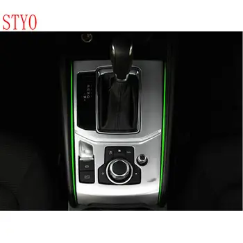 STYO Auto ABS Chrom Interiér, Elektronická parkovací Brzda Panel Kryt střihu Pro LHD Mazdas CX-5 CX5 2017 2018