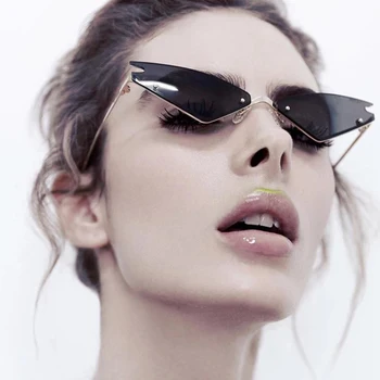 SGTNYA nové módní cat eye sluneční brýle ženské modely divoké barevné sluneční brýle trend osobnost brýle UV400