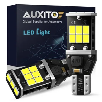 AUXITO 2KS T15 LED Světla Pro Auta T16 W16 912 921 Reverzní Světla Pro BMW E46 E90 E60 E39 E36 F10 F30 X5 E53 E70 E87 M3 M5