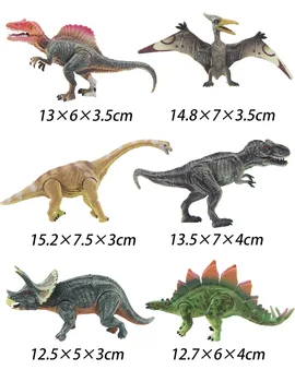 Mini Zvířata Dinosaur Simulace Hračka Jurský Hrát Dinosaurus Model, Akční Figurky, Klasické Starověké Kolekce Pro Kluky