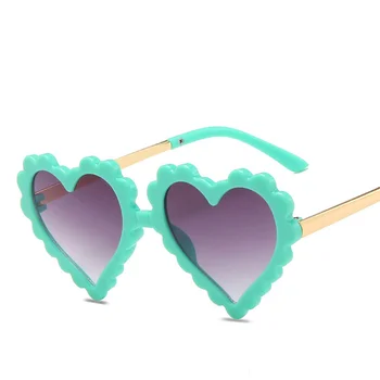 Milé Děti, sluneční Brýle 2020 Móda ve Tvaru Srdce Roztomilý UV400 Značky Návrhář Plastový Rám Brýle Baby Dívky Sluneční Brýle